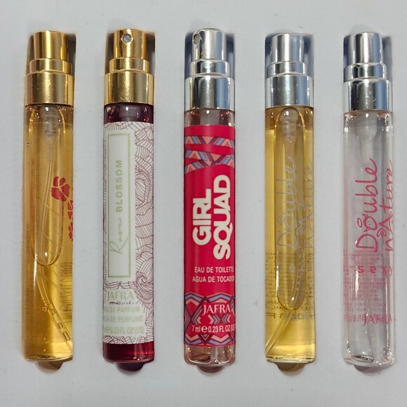 Jafra Mini 7ml Perfume 60 Bottle Storage Organizer Purple Travel Shoulder Bag - Picture 14 of 16